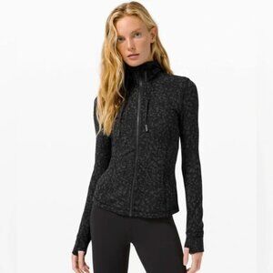 Lululemon Hooded Define Jacket Nulu. NWOT Size 6 Wild Thing Camo Deep Coal Multi